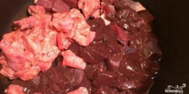 Рецепт гуляша из говяжьего сердца