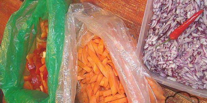 Рецепт гуляша из гуся в казане на природе