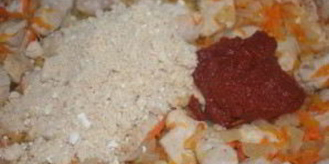 Рецепт гуляша из куриного филе