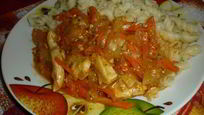 Рецепт Гуляша из куриной грудки