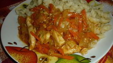 Рецепт Гуляша из куриной грудки