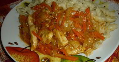 Рецепт Гуляша из куриной грудки
