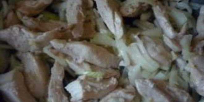Рецепт гуляша из куриной грудки