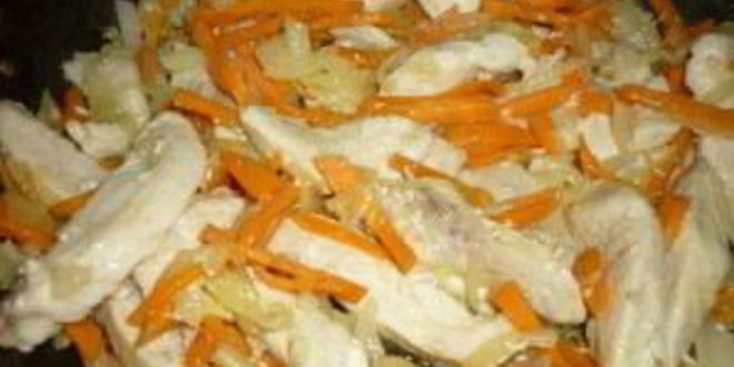 Рецепт гуляша из куриной грудки