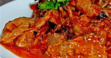 Рецепт Гуляша из куриных потрохов