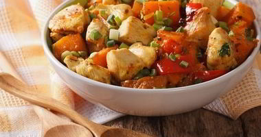 Рецепт Гуляша из курицы со сладким перцем