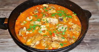 Рецепт Гуляша из курицы