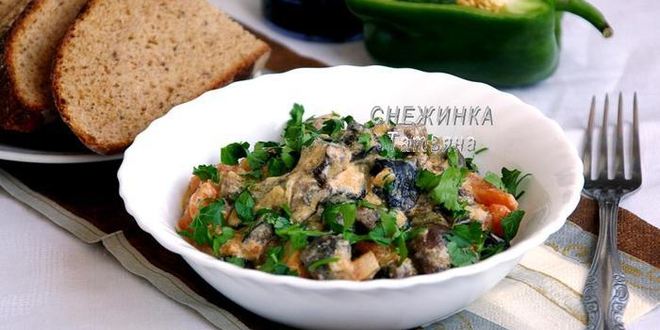 Рецепт гуляша из лесных грибов