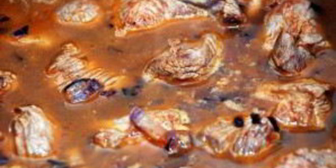 Рецепт гуляша из мраморной говядины