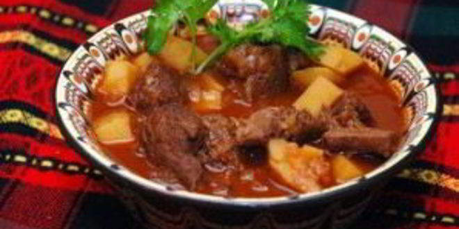 Рецепт гуляша из мраморной говядины