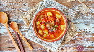 Рецепт Гуляша из печени говяжьей