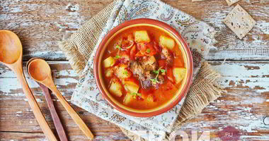 Рецепт Гуляша из печени говяжьей