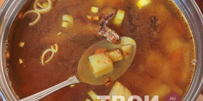 Рецепт гуляша из печени говяжьей