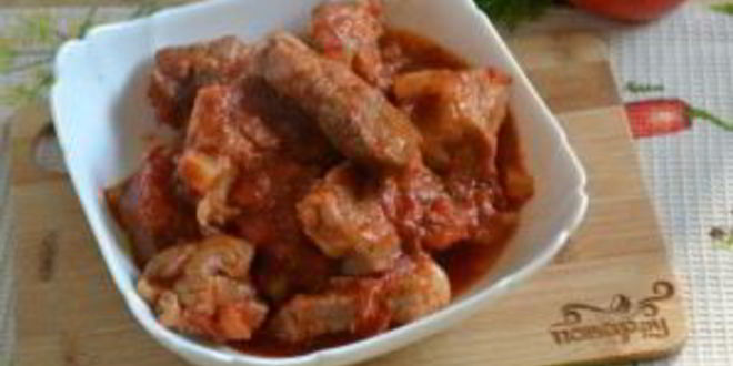 Рецепт гуляша из свинины с подливкой