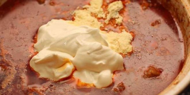 Рецепт гуляша из свинины с помидорами