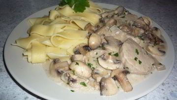 Рецепт Гуляша из свинины с шампиньонами