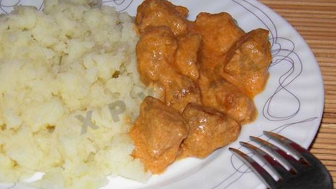 Рецепт гуляша из свинины в мультиварке