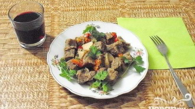 Рецепт гуляша из телятины на новый год