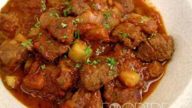 Рецепт гуляша из телятины