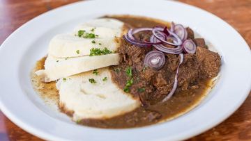 Рецепт Гуляша с кнедликами