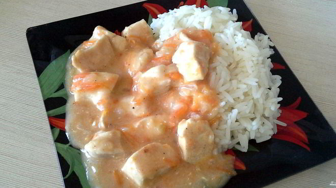 Рецепт гуляша с куриным филе