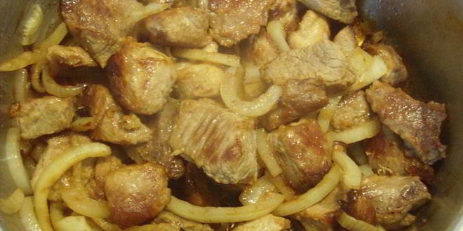 Рецепт гуляша с квашеной капустой