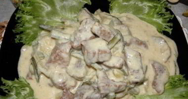 Рецепт Гуляша со сливками