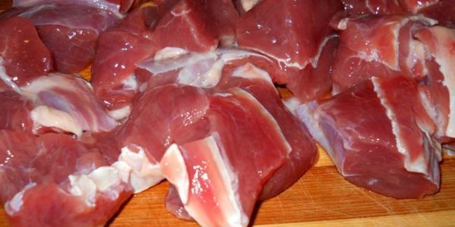 Рецепт гуляша телячий в томатном соусе