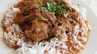 Рецепт Гуляши со свининой и томатной пастой