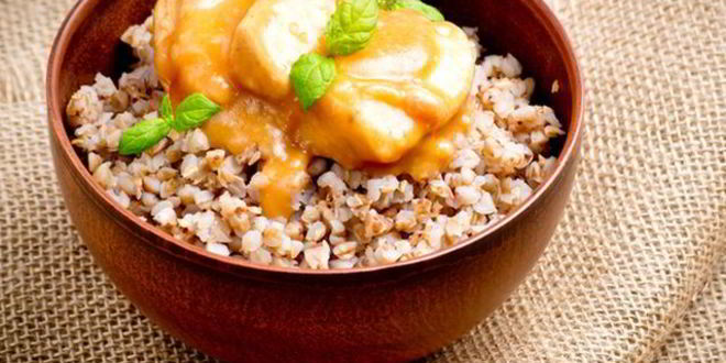 Рецепт Куриного гуляша с гречкой