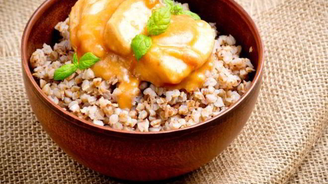 Рецепт куриного гуляша с гречкой