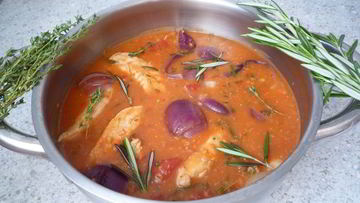 Рецепт Пряного куриного гуляша