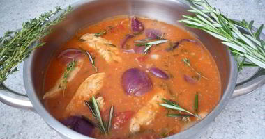 Рецепт Пряного куриного гуляша