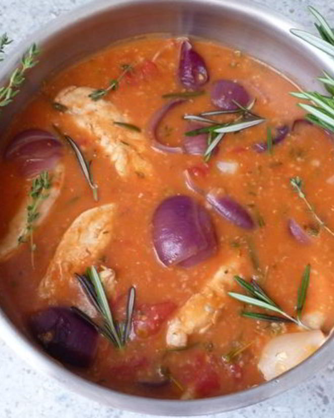 Рецепт пряного куриного гуляша