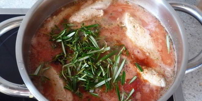 Рецепт пряного куриного гуляша