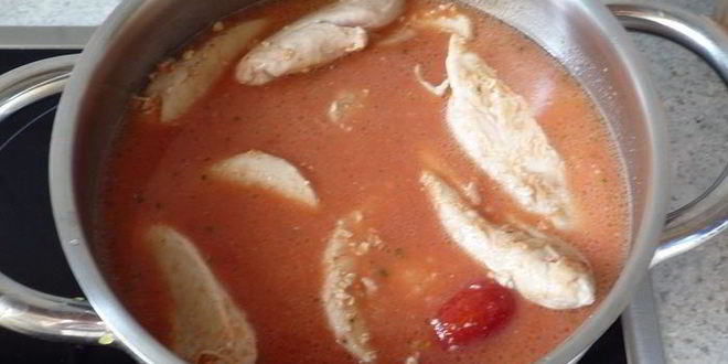 Рецепт пряного куриного гуляша