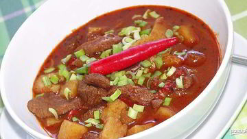 Рецепт Супа-гуляша по-венгерски