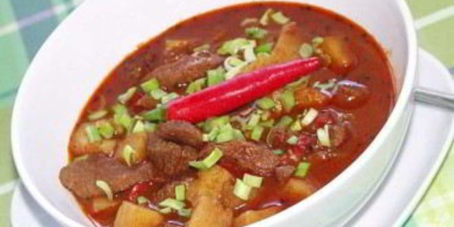 Рецепт супа-гуляша по-венгерски