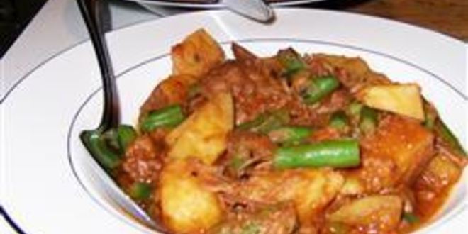 Рецепт Венгерского гуляша — тушеной говядины с картошкой