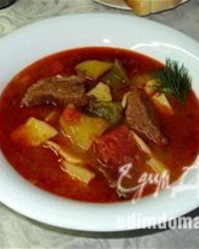 Рецепт венгерского гуляша