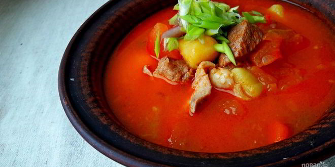 Рецепт Венгерского супа-гуляша