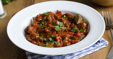 Рецепт Экзотического гуляша из говядины