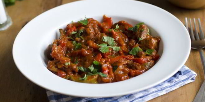 Рецепт Экзотического гуляша из говядины