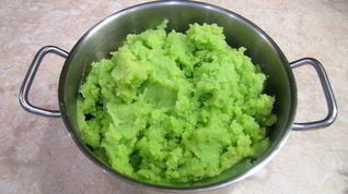 Рецепт Картофельного пюре со шпинатом