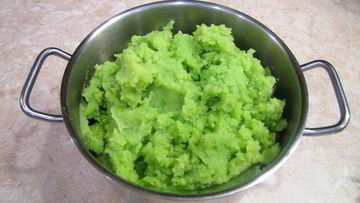 Рецепт Картофельного пюре со шпинатом