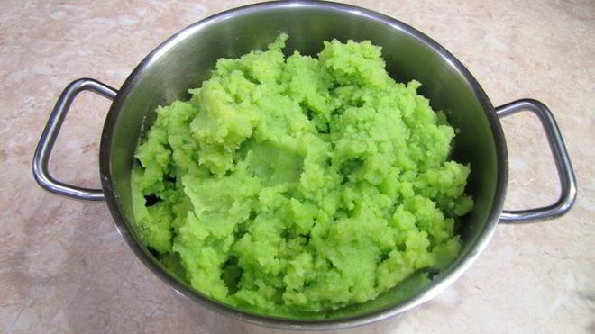 Рецепт картофельного пюре со шпинатом