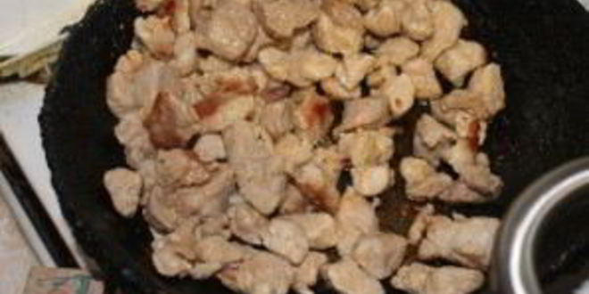 Рецепт картофельного пюре со свининой