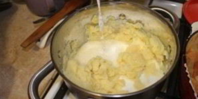 Рецепт картофельного пюре со свининой