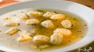 Рецепт Клецек из манки