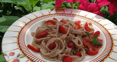 Рецепт Клубничной лапши